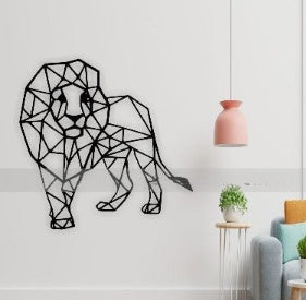 Geometric Loin Acrylic Wall Art