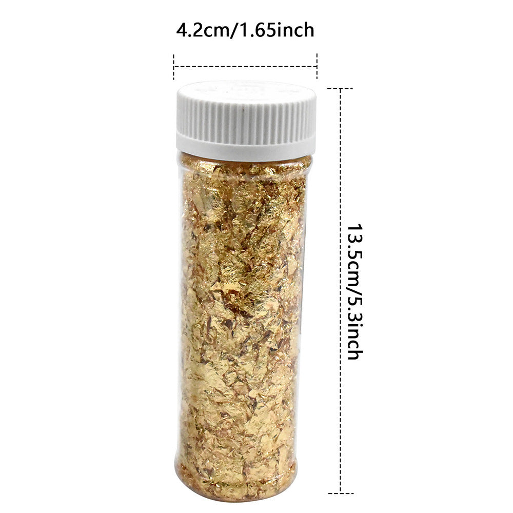 Gold Foil Decorative Fragment Silver Foil Paper Cake Decoration