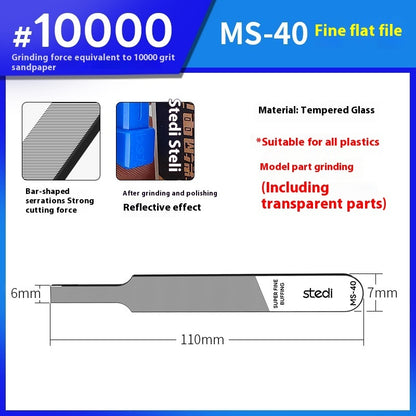 Mirror Glass File Polishing Tool Washing And Polishing Suit