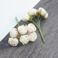 New Artificial Artificial Rose Buds Home Decoration Rose Bouquet Fake Flowers