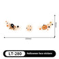 Halloween Makeup Stickers Dress Up Cute Painted