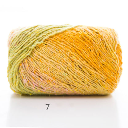 100g / roll Color segment dyed yarn