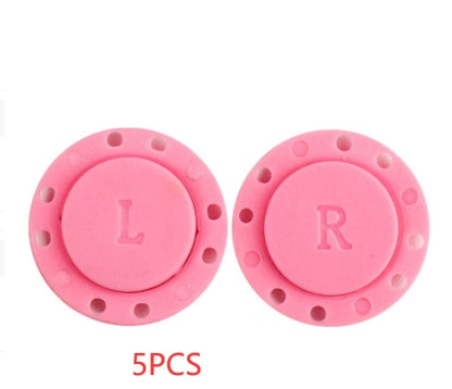 Hand-Sewn Button Bag Clothes Placket Magnet Buckle