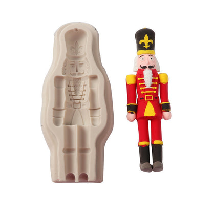 Christmas Guard Fondant Cake Chocolate Mould