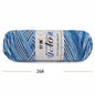 5Strands Milk Cotton Medium Thick Tie-dye Smudge Dyed Yarn