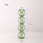 Transparent Glass Gourd Small Vase Flower Arrangement Ddried Flowers Hydroponics