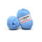 31 Beautiful Colorful Soft Baby Warm Milk Cotton Yarn Fiber Velvet Yarn Hand Knitting Wool Crochet Yarn DIY Sweater