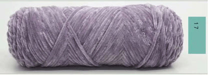 Chenille Gold Velvet Yarn Hook Shoe Thread