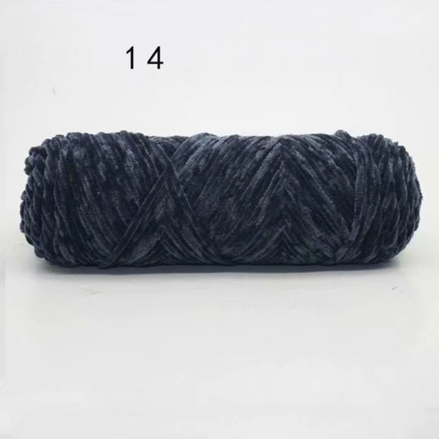 Chenille Gold Velvet Yarn Hook Shoe Thread