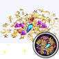 Crystals Stones Charming Mix Nail Art Decoration Rose Jewelry Gel Glitter Decors Tips Decoration