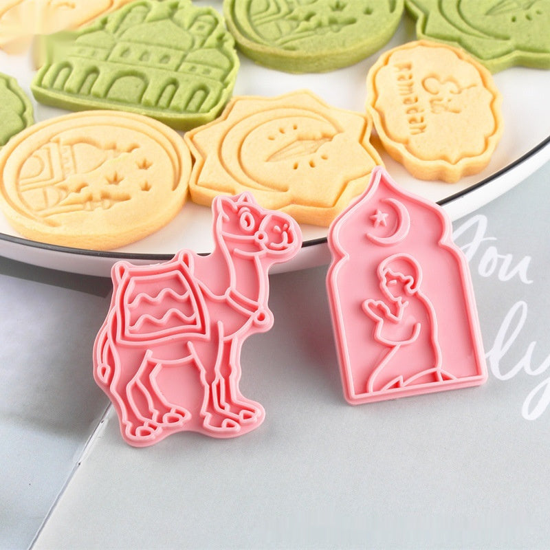 Cookie Mold 3d 3d Diy Plastic Suit Home Cake Cookie Press Type Baking Tool Cutter