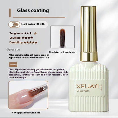 Glass Sealing Layer Reinforced Bottom Nail Tip Adhesive Wear Nail Polish Gel