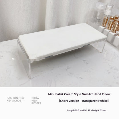 Cream Hand Pillow Acrylic Cream White Wrist Splint Tall And Short