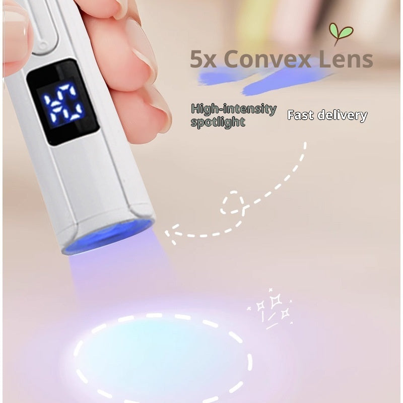 Small Portable Handheld Hot Lamp Phototherapy Machine Power Storage Design
