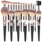 Black Makeup Brush Suit Foundation Eyeshadow Highlight