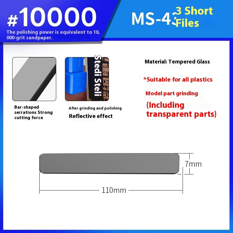 Mirror Glass File Polishing Tool Washing And Polishing Suit