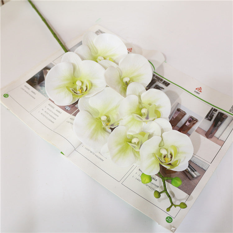 7 phalaenopsis artificial flowers