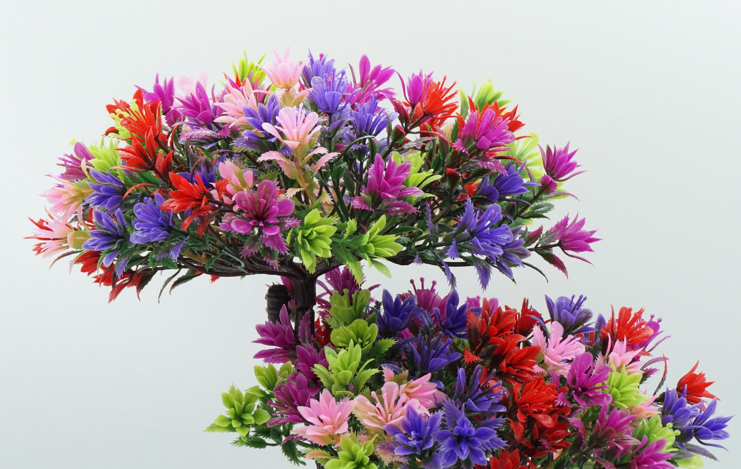 Potted Table Decoration With Artificial Flowers