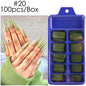 Blue Box Full Paste Wear Long Ballet Nail Plate