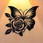 Metal Rose Art Wall Decorations Iron Wall Hanging