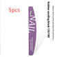 Manicure Nail File Polish Rub Pieces Nail Scissors Sponge Rub Burnishing Stick Nail Beauty Tool Set
