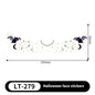 Halloween Makeup Stickers Dress Up Cute Painted