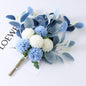 Artificial Faux Flowers Nordic Holding Ball Chrysanthemum Bouquet