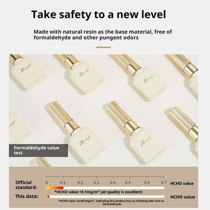 Construction Of Nail Polish Adhesive By Smudging Of Primer And Seal Coat