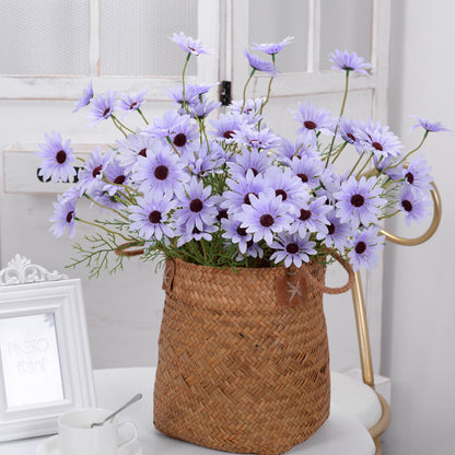 Home Decoration 5 Heads New York Aster Artificial Flowers