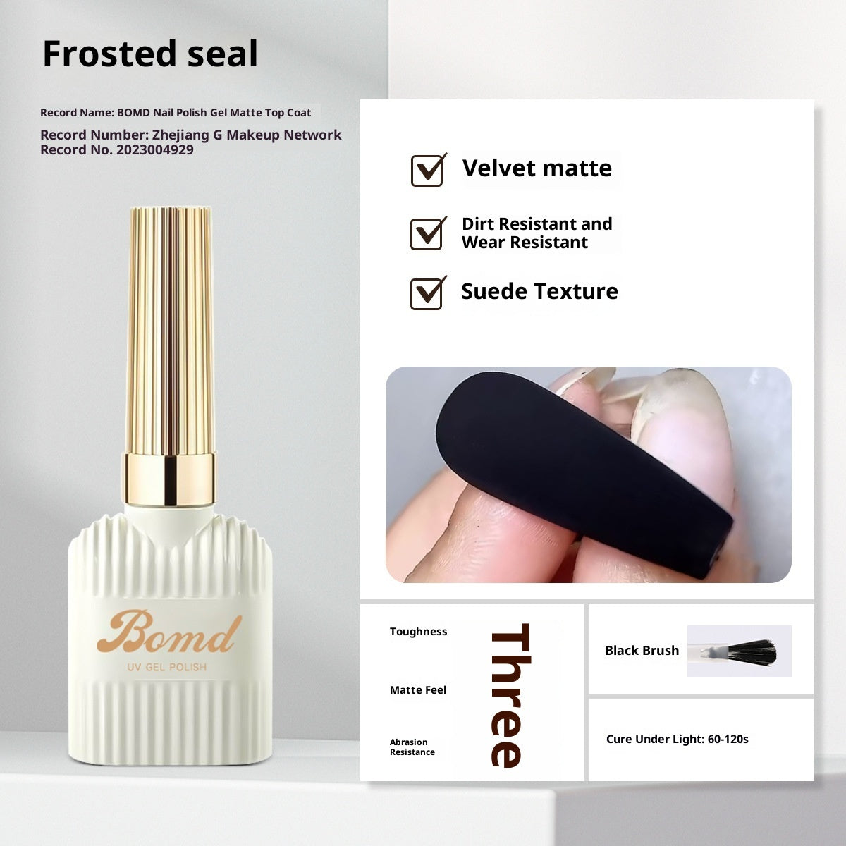 Construction Of Nail Polish Adhesive By Smudging Of Primer And Seal Coat