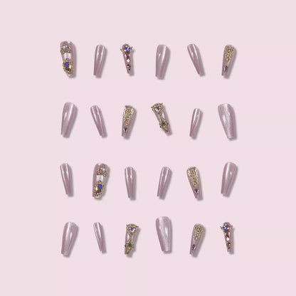 European And American Ins Style Nail Stickers Hand Wear Fake Nails Nail Sticker