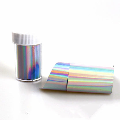 Marble Series Nail Foils Aurora Nail Art Transfer Sticker Paper Flower Pattern Slider Nail Art Decals Decoration Nails Art DIY