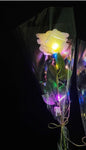 Glowing And Illuminated Preserved Flowers Gypsophila Bouquet
