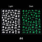 Halloween Luminous Nail Sticker