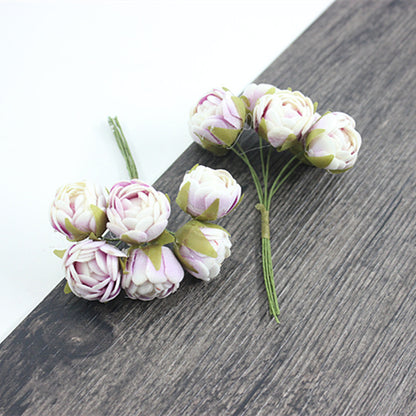 New Artificial Artificial Rose Buds Home Decoration Rose Bouquet Fake Flowers