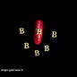 26 Letter Alloy Nail Ornament Nail Crystal