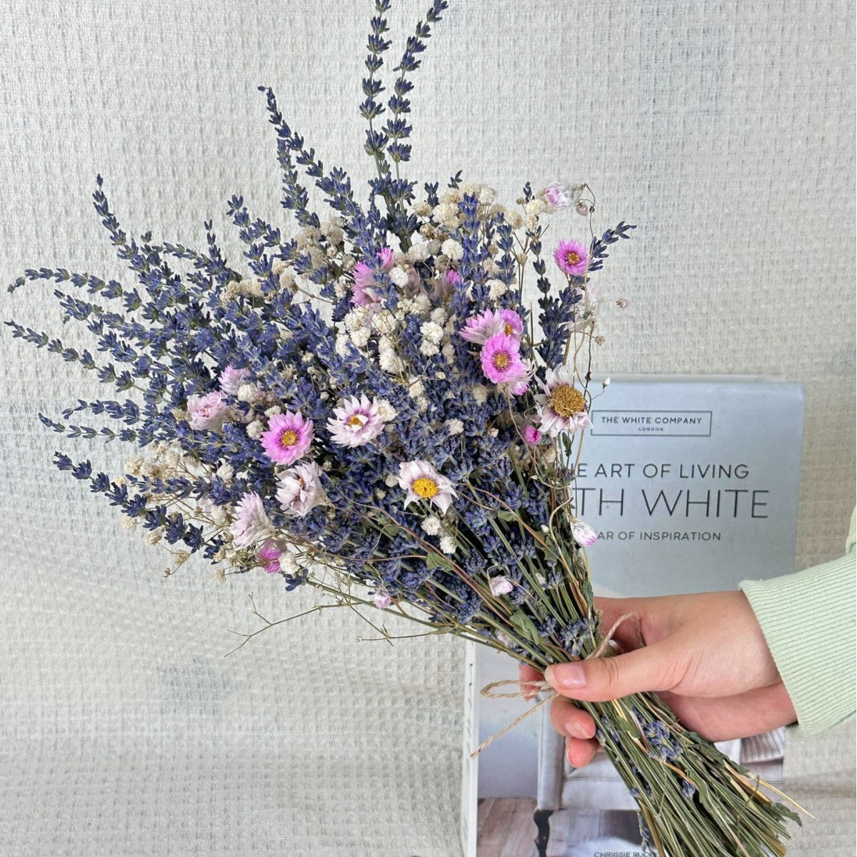 Lavender Dried Flowers Bouquet Domestic Ornaments