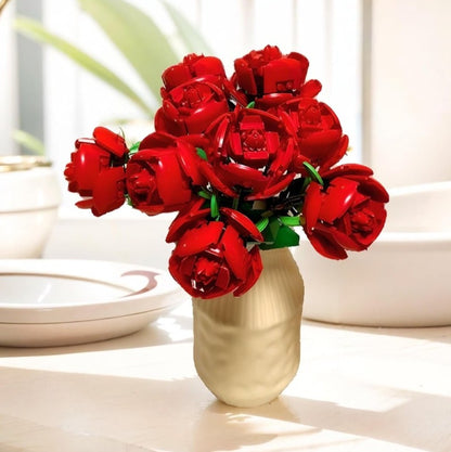 Puzzle - Rose, Blooming Flowers-Only Self Pickup