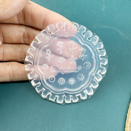 Silicone Non-whitening Flower Cartoon Manicure Mold