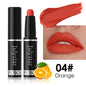 Matte Finish Makeup Lipstick Rotating Velvet Lasting No Stain On Cup