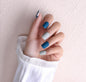 Nail Beauty New Hand-painted Fake Nail Tip Tulip Patch