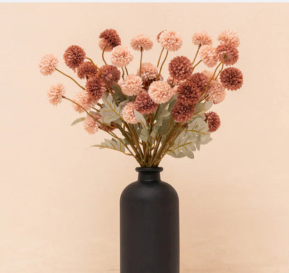 5 Dandelion Wedding Living Room Decoration Flowers Ornaments