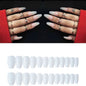 Fake nails can be taken with long and short styles