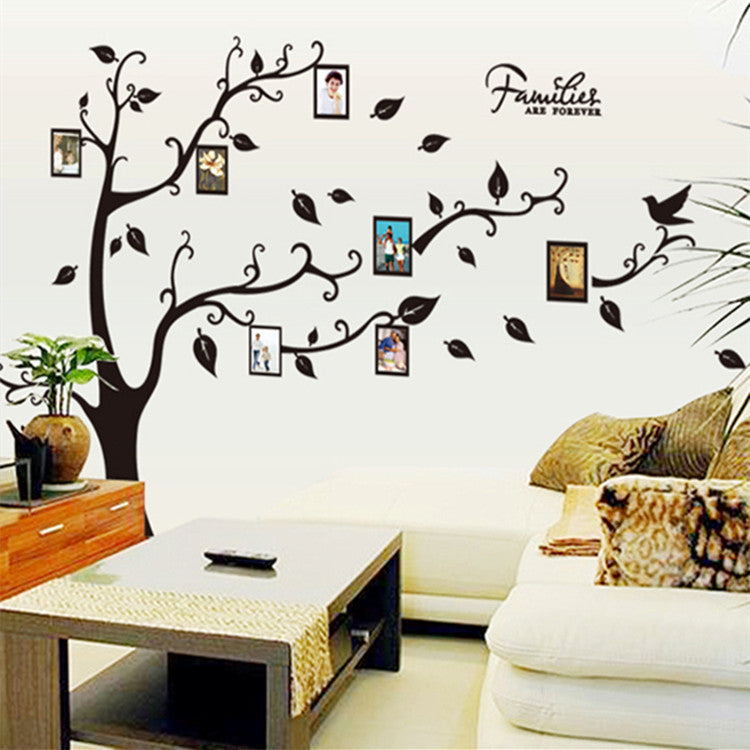 FREE Family Tree with Birds Wall Art Sticker