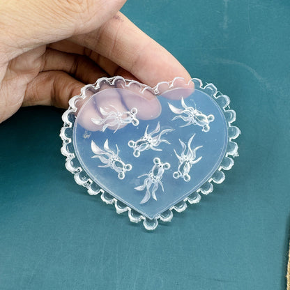 Silicone Non-whitening Flower Cartoon Manicure Mold