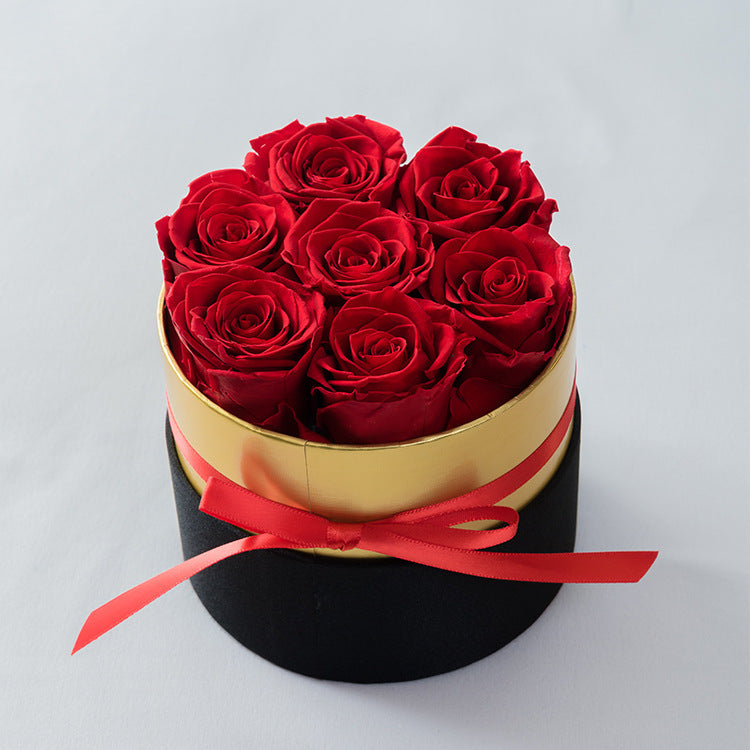 Heart-shaped Flower Pot Dried Flowers