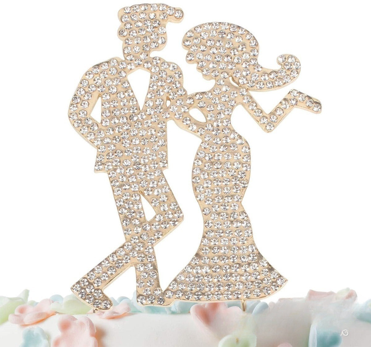 Bride And New Love Wedding Cake Insert