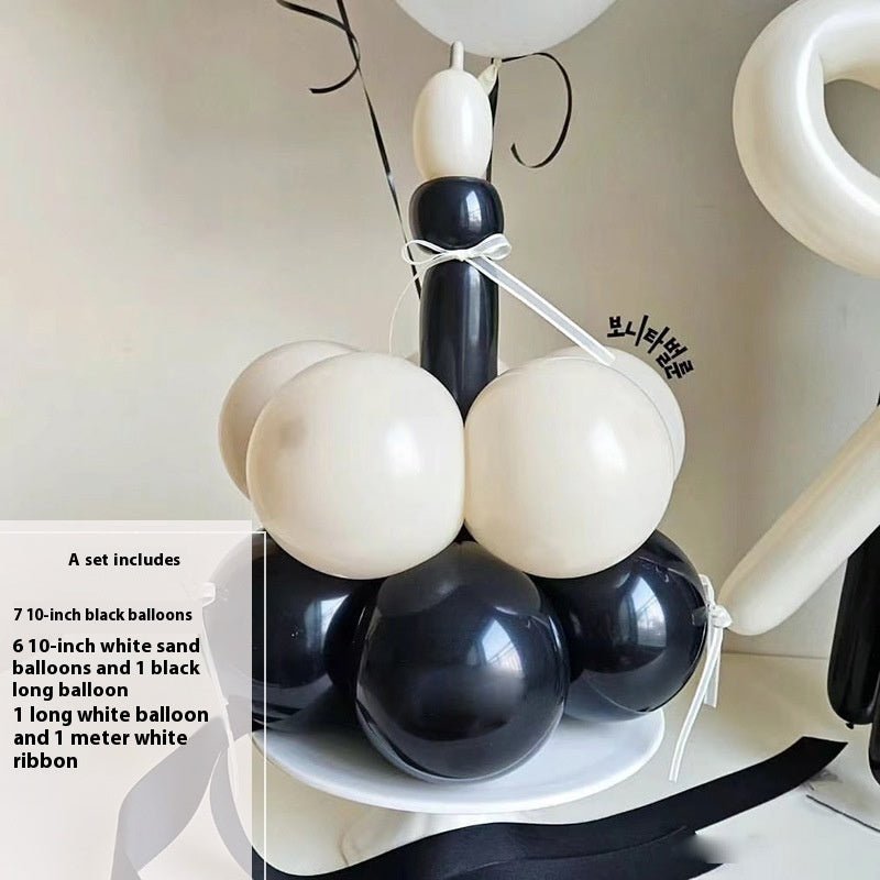 Finished Balloon Bouquet Cake Diy Handmade Material Package