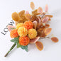 Artificial Faux Flowers Nordic Holding Ball Chrysanthemum Bouquet