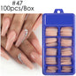 Blue Box Full Paste Wear Long Ballet Nail Plate